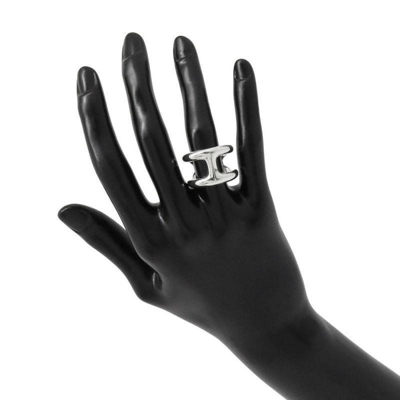 エルメス リング オスモズGM Osmose SV925シルバー リングサイズ52 HERMES ジュエリー 指輪