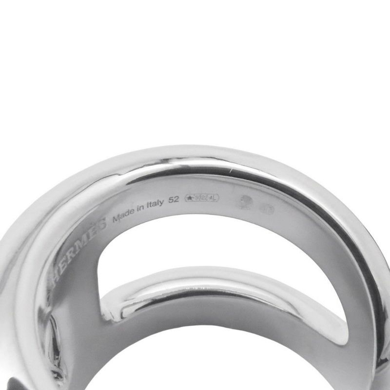 エルメス リング オスモズGM Osmose SV925シルバー リングサイズ52 HERMES ジュエリー 指輪