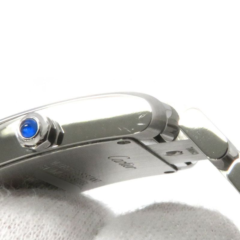 カルティエ タンクフランセーズ SM WE110006 Cartier 腕時計 白文字盤 11PD クォーツ