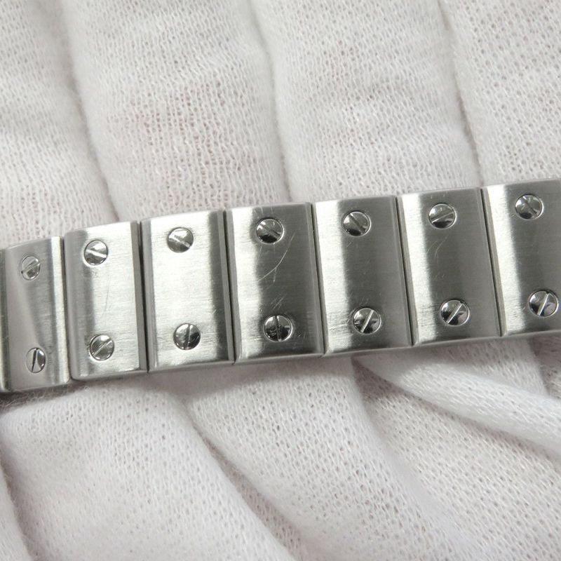 カルティエ サントスガルベ SM W20017D6 Cartier 腕時計 白文字盤 クォーツ