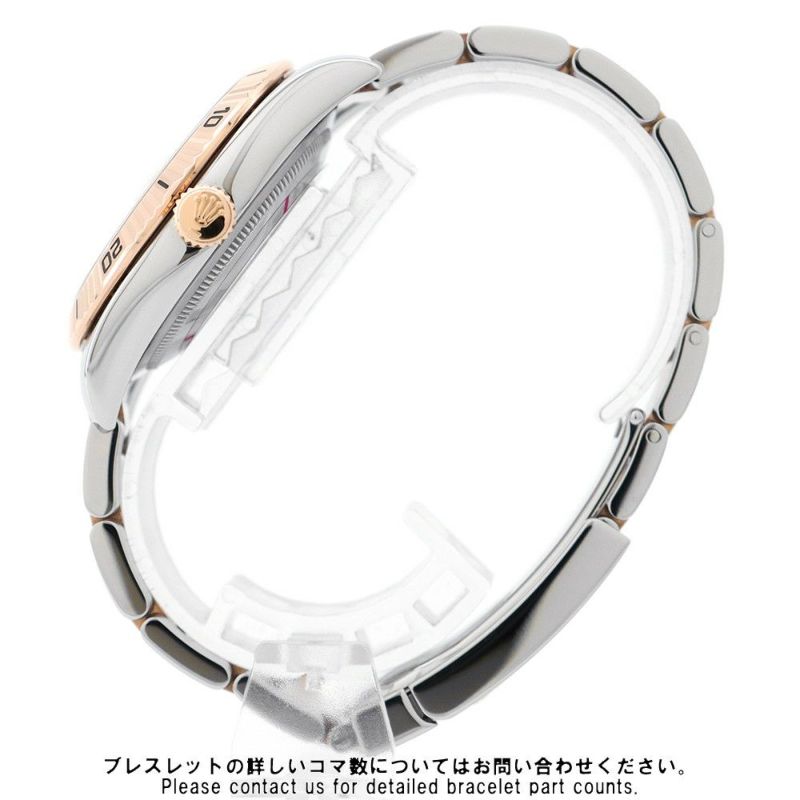 ロレックス デイトジャスト ターノグラフ D番 SS/K18PGピンクゴールド 116261 ROLEX  腕時計 白文字盤