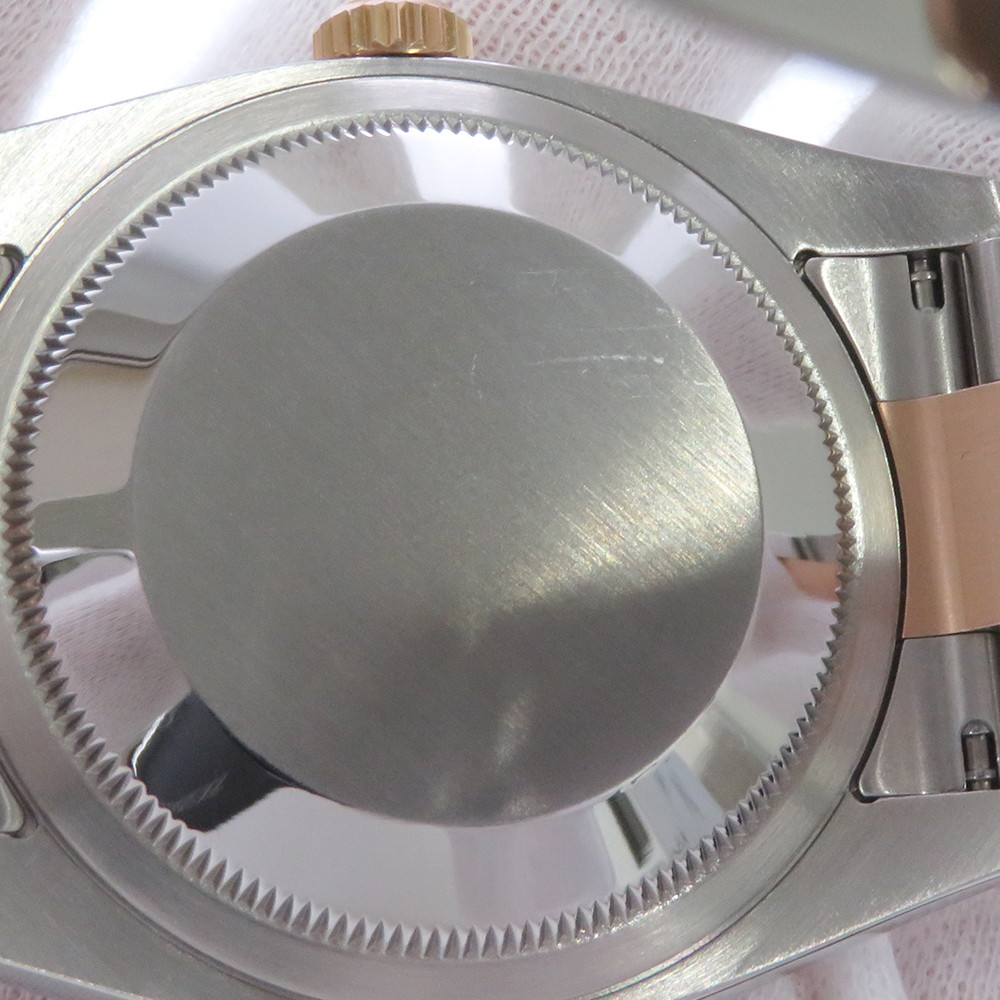 ロレックス デイトジャスト ターノグラフ D番 SS/K18PGピンクゴールド 116261 ROLEX  腕時計 白文字盤