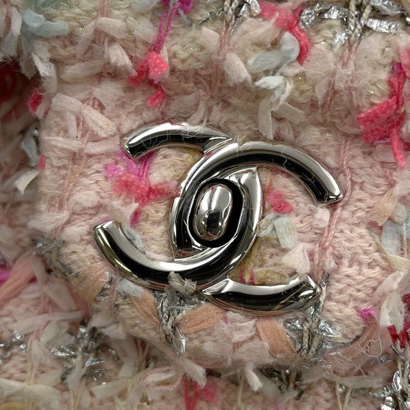 シャネル チェーンショルダーバッグ ココマーク ツイード A69900 CHANEL ミニ フラップ