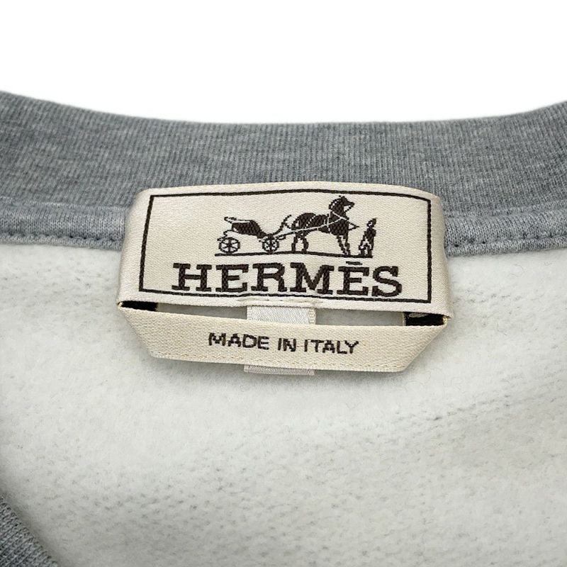 エルメスＴシャツ カプセル スポーツ 裏起毛 コットン メンズサイズXL HERMES アパレル