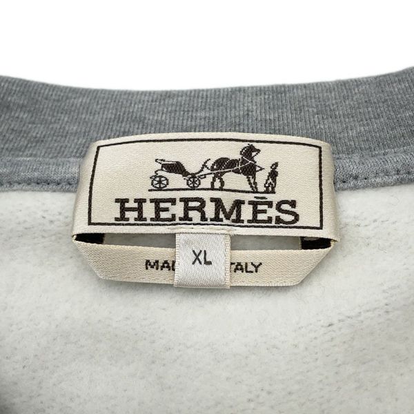 エルメスＴシャツ カプセル スポーツ 裏起毛 コットン メンズサイズXL HERMES アパレル