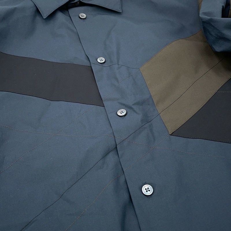 エルメス ボクシーシャツ 長袖 ジョッキー コットン メンズサイズ39 HERMES 服 アパレル 黒