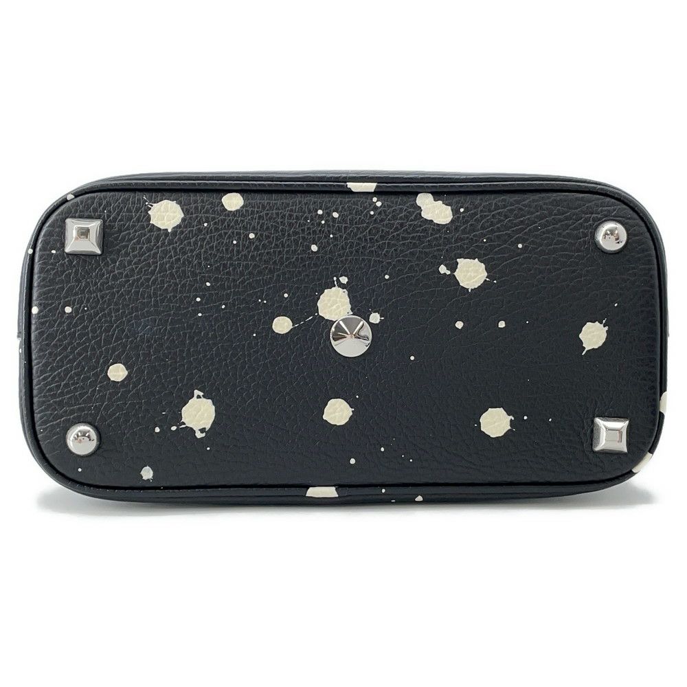 メゾンマルジェラ ハンドバッグ 5AC ペイントデザイン ミニ レザー S56WG0082 Maison Margiela 2way 黒