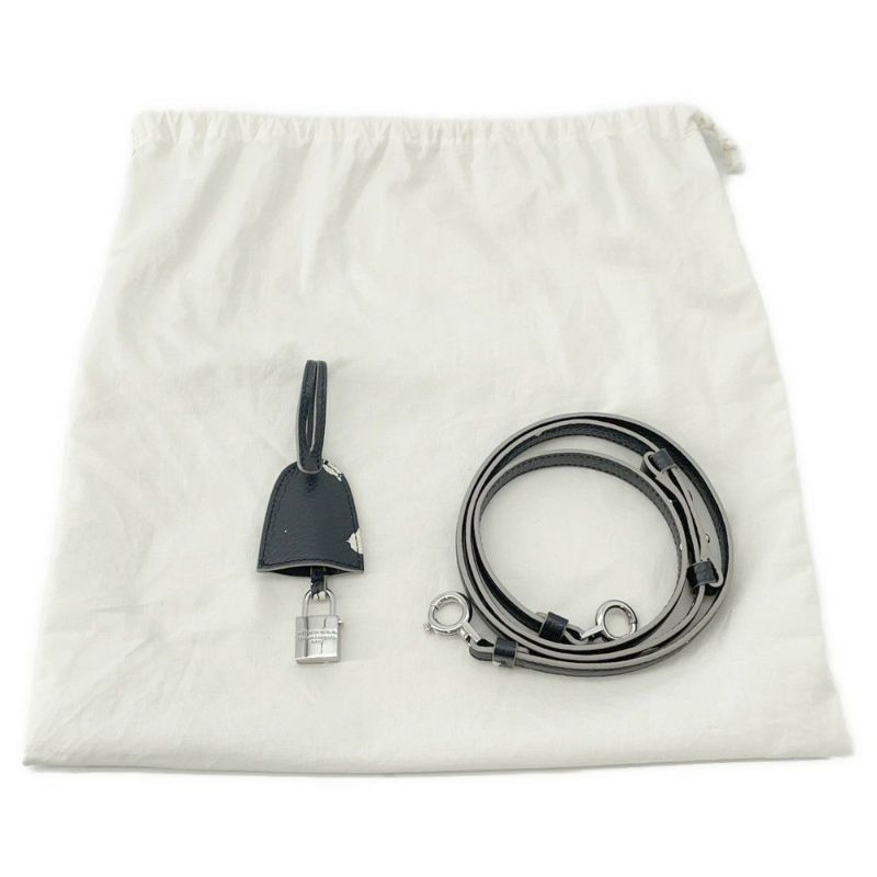 メゾンマルジェラ ハンドバッグ 5AC ペイントデザイン ミニ レザー S56WG0082 Maison Margiela 2way 黒