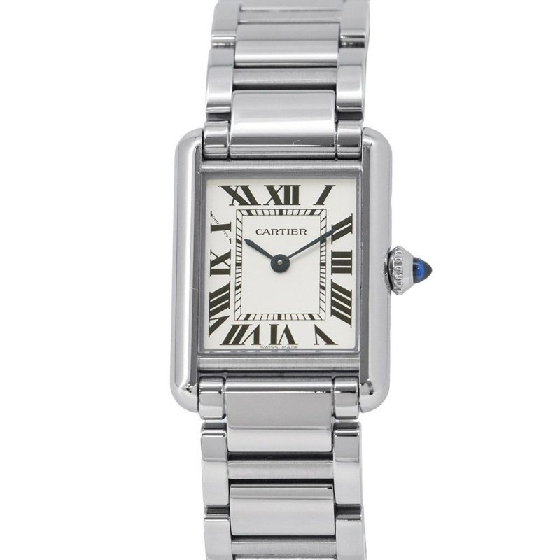 カルティエ タンク マスト SM WSTA0051 Cartier 腕時計 シルバー文字盤 クォーツ