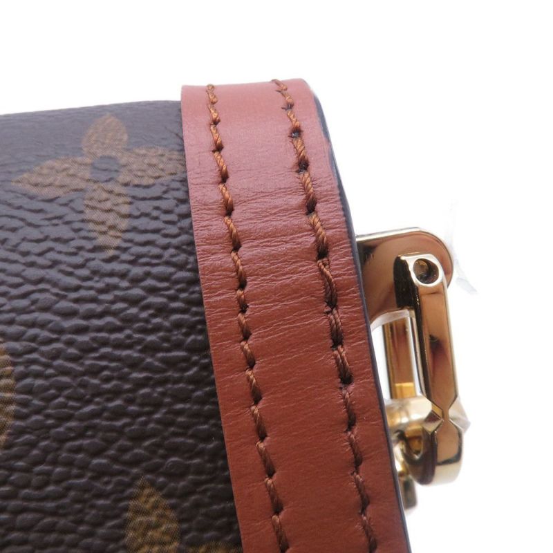 ルイヴィトン ショルダーバッグ モノグラム・リバース ドーフィーヌ M44391 2019クルーズコレクション 2way ブラック 黒