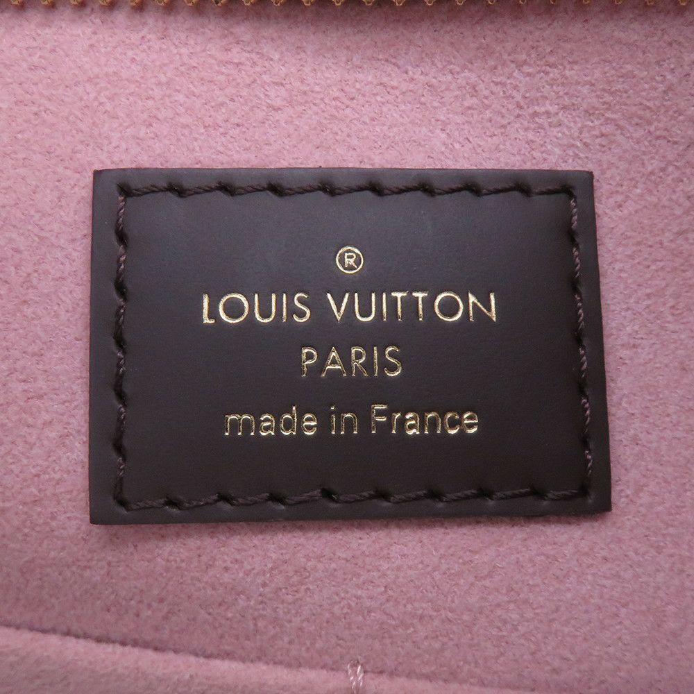 ルイヴィトン トートバッグ ダミエ・エベヌ/トリヨンレザー ジャージー N44041 ヴィトン バッグ 2way ショルダーバッグ