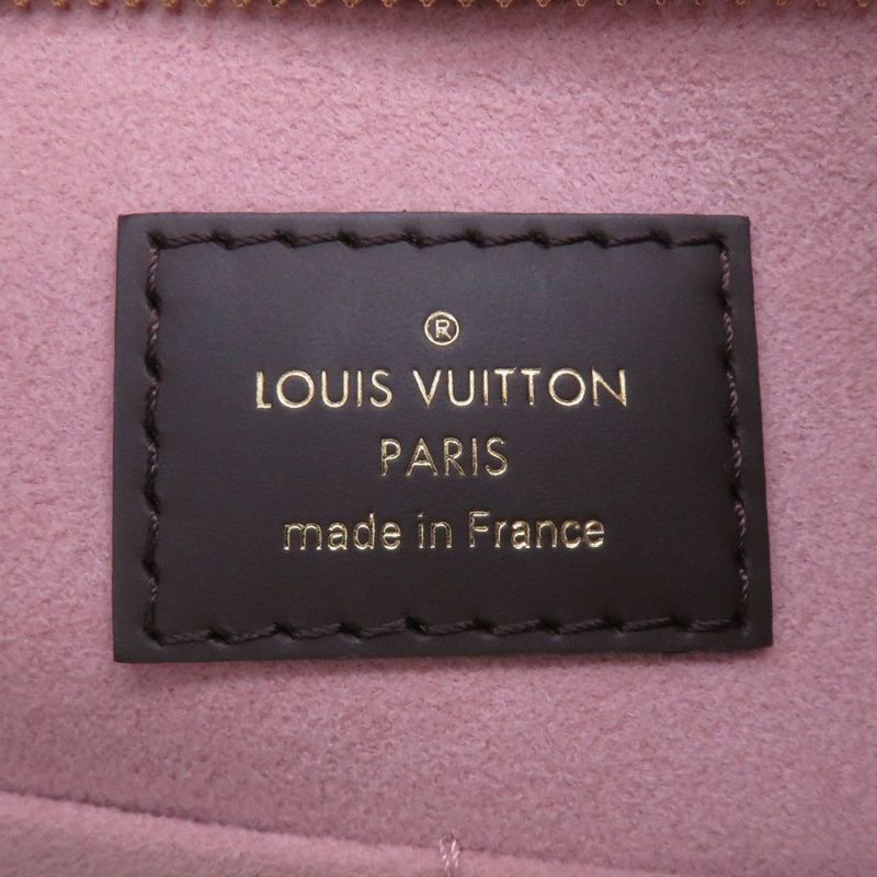 ルイヴィトン トートバッグ ダミエ・エベヌ/トリヨンレザー ジャージー N44041 ヴィトン バッグ 2way ショルダーバッグ