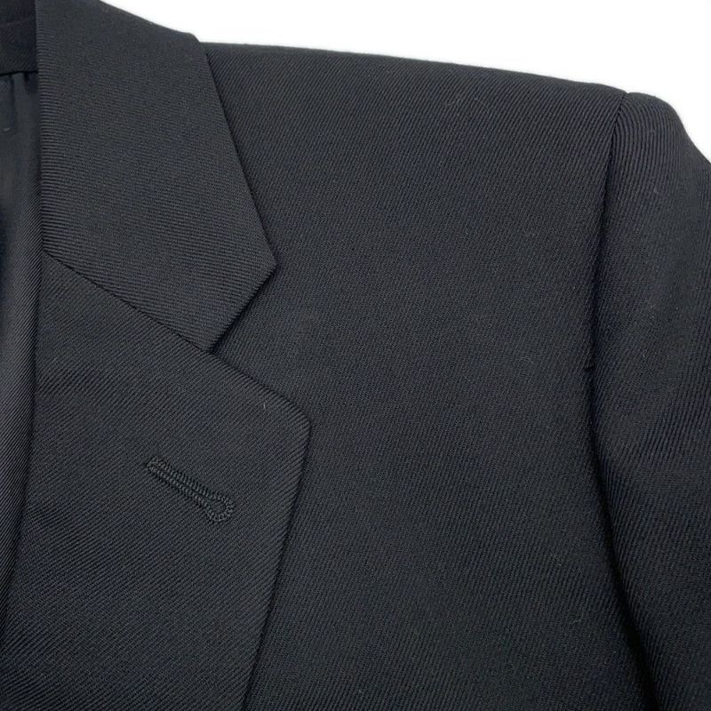 サンローランパリ ジャケット 2Bテーラード メンズサイズ44 507472 SAINT LAURENT PARIS 黒