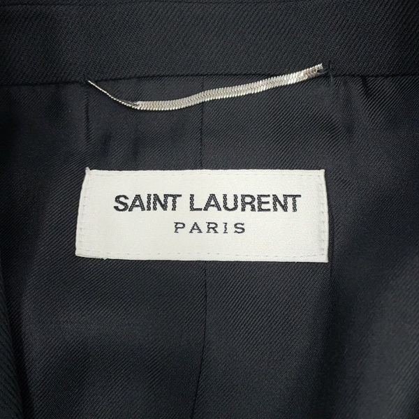 サンローランパリ ジャケット 2Bテーラード メンズサイズ44 507472 SAINT LAURENT PARIS 黒