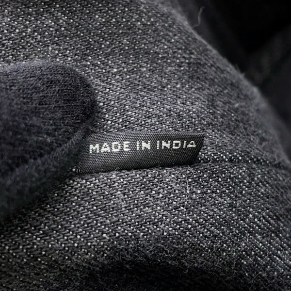 プラダ トートバッグ カナパ CANAPA デニム 1BG439 PRADA 2wayショルダーバッグ 黒