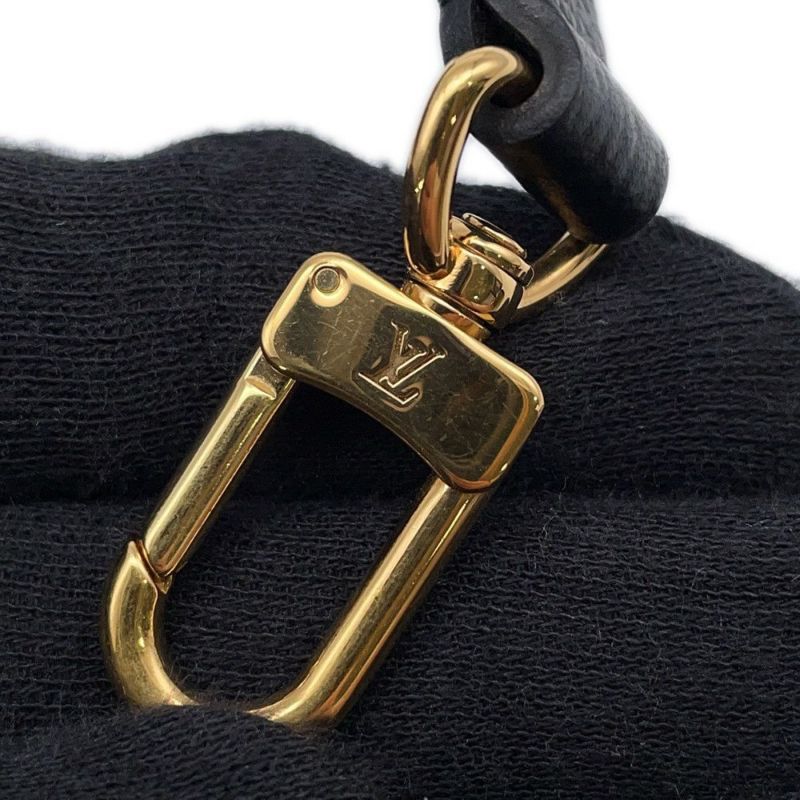 ルイヴィトン チェーンウォレット モノグラム・アンプラント ウォレット オン チェーン・アイビー M82154 2way 黒 ブラック