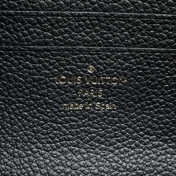 ルイヴィトン チェーンウォレット モノグラム・アンプラント ウォレット オン チェーン・アイビー M82154 2way 黒 ブラック