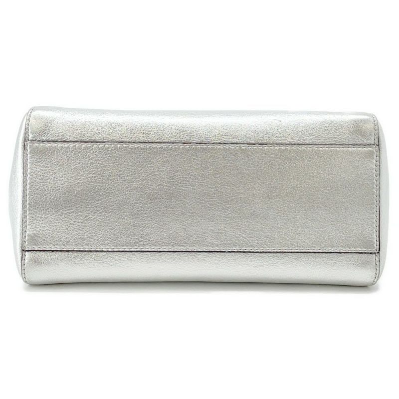 フェンディ ハンドバッグ ミニ ピーカブー セレリア レザー FENDI 2wayショルダー