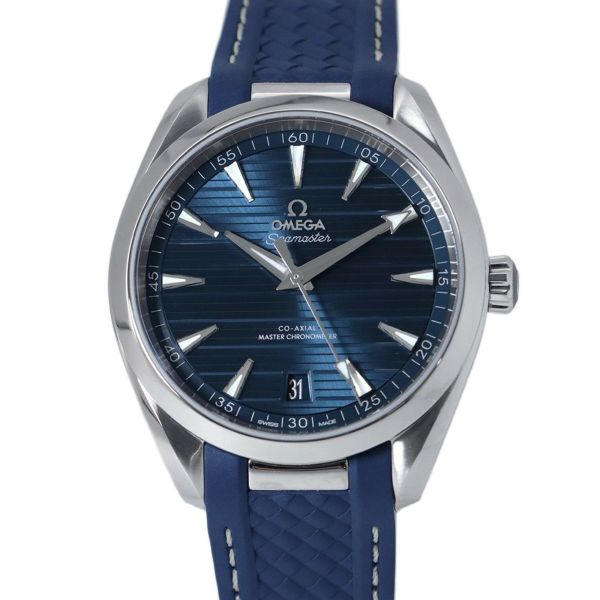 オメガ シーマスター アクアテラ 150M 220.12.41.21.03.007 OMEGA 腕時計 ブルー文字盤