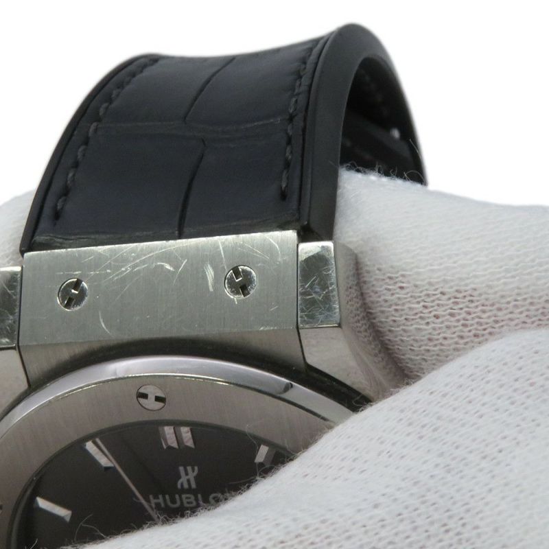 ウブロ クラシック・フュージョン チタニウム レーシンググレー 542.NX.7071.LR グレー文字盤