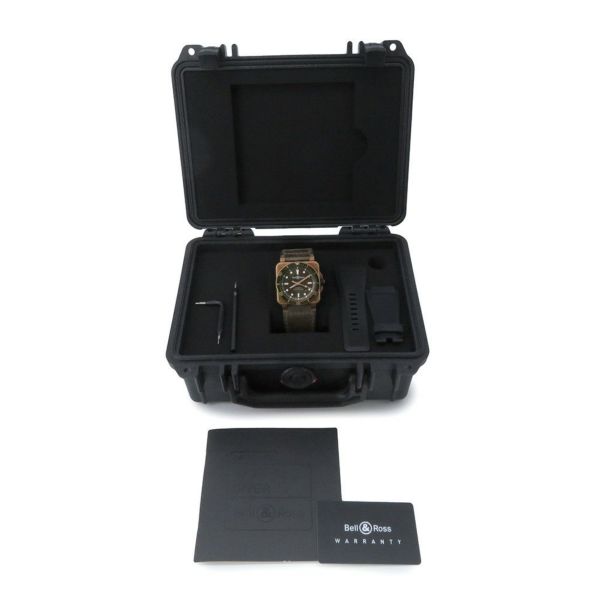 ベル＆ロス ダイバー グリーン ブロンズ 世界限定999本 Bell & Ross 腕時計 グリーン文字盤