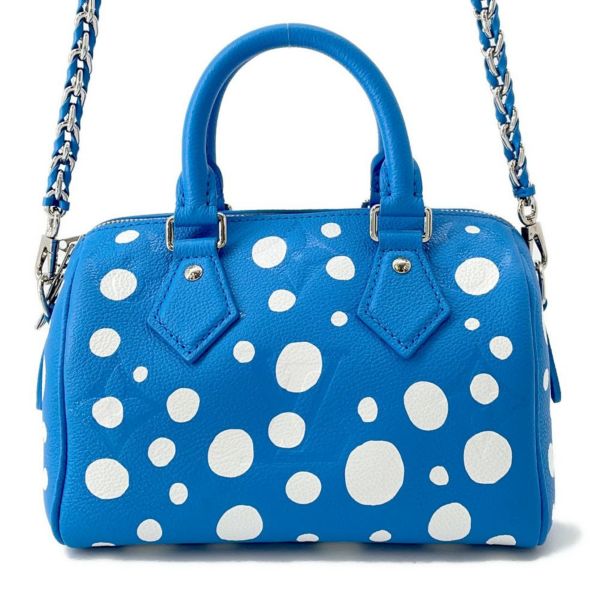 ルイヴィトン ハンドバッグ モノグラム・アンプラント スピーディ・バンドリエール20 LV × YK M46425 草間彌生 コラボ