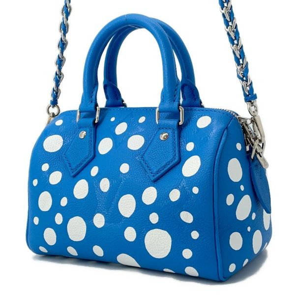 ルイヴィトン ハンドバッグ モノグラム・アンプラント スピーディ・バンドリエール20 LV × YK M46425 草間彌生 コラボ