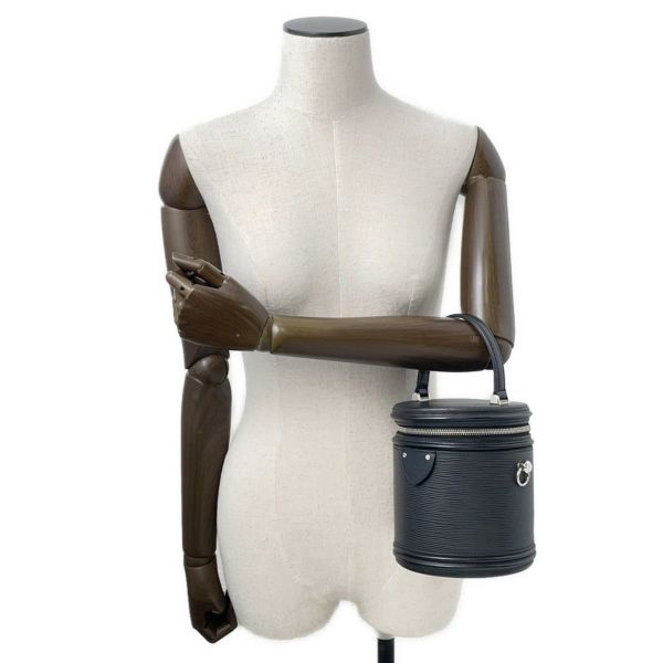 ルイヴィトン ハンドバッグ エピ カンヌ M52226 LOUIS VUITTON 2wayショルダーバッグ ブラック 黒