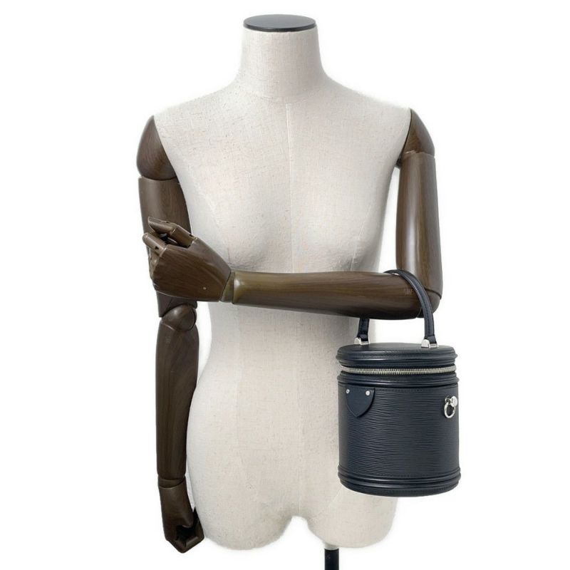 ルイヴィトン ハンドバッグ エピ カンヌ M52226 LOUIS VUITTON 2wayショルダーバッグ ブラック 黒