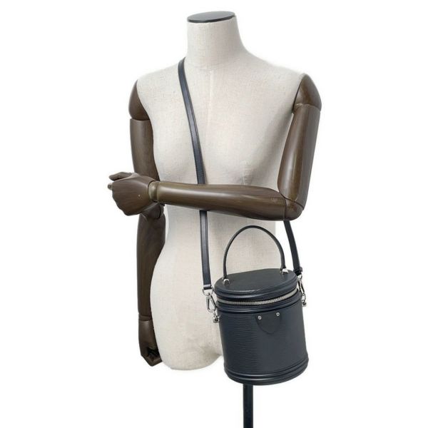 ルイヴィトン ハンドバッグ エピ カンヌ M52226 LOUIS VUITTON 2wayショルダーバッグ ブラック 黒