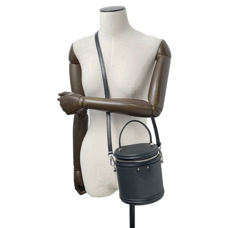 ルイヴィトン ハンドバッグ エピ カンヌ M52226 LOUIS VUITTON 2wayショルダーバッグ ブラック 黒