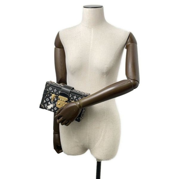 ルイヴィトン ショルダーバッグ モノグラム キャットグラム プティット マル M44437 2wayクラッチバッグ ブラック 黒