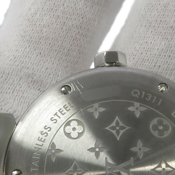 ルイヴィトン タンブール Q1311 LOUIS VUITTON 腕時計 ブラウン文字盤