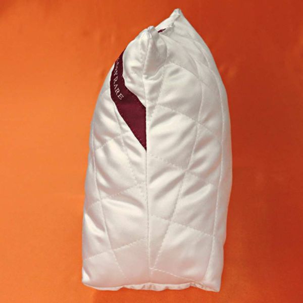 バッグクッション ケリー28 専用 まくら サテン ホワイト 型崩れ防止 保管用 ボリード27 保存袋付き プレゼント ご褒美