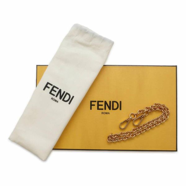 フェンディ ショルダーバッグ バゲット スリム クラッチ キャンバス 8BS073 FENDI バッグ 2way