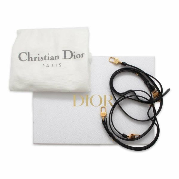 クリスチャン・ディオール リュック カナージュ ミニ M9222UNGF Christian Dior バッグ バックパック 黒