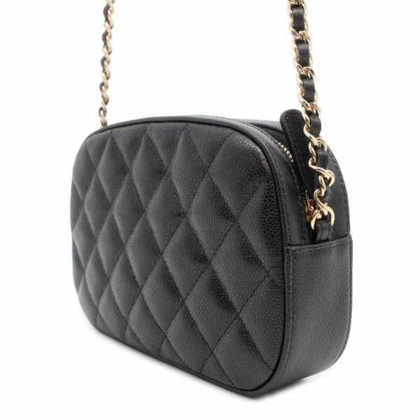 美品 シャネル AP3998 ココマーク キャビアスキン ショルダーバッグ シャネル チェーンショルダーバッグ マトラッセ ココマーク キャビア