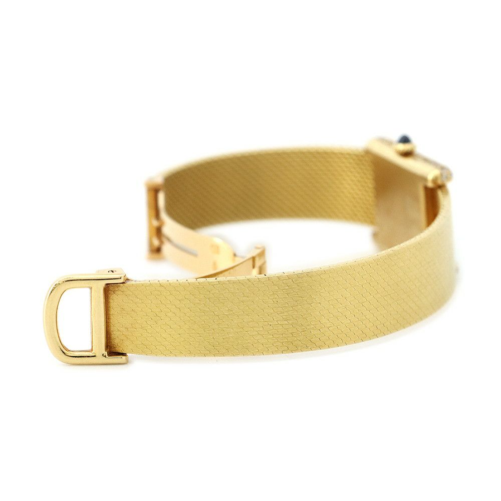 カルティエ タンク ルイ MM ダイヤ Cartier 腕時計 白文字盤