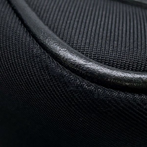 バーバリー ショルダーバッグ チェック キャンバス レザー BURBERRY バッグ 黒