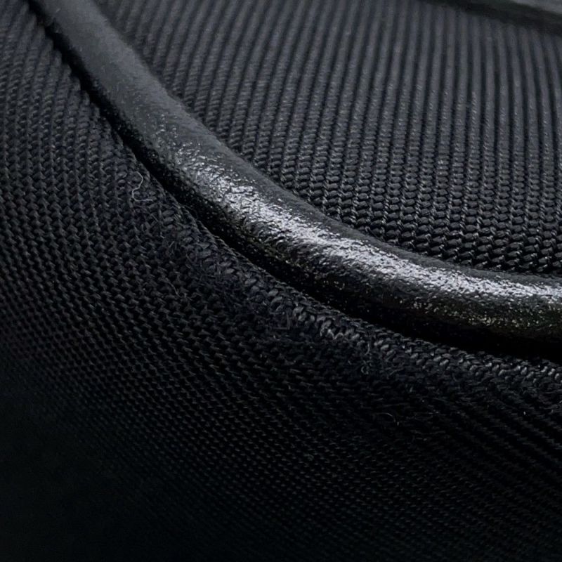 バーバリー ショルダーバッグ チェック キャンバス レザー BURBERRY バッグ 黒