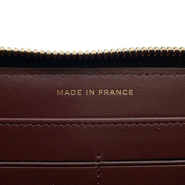 シャネル 長財布 マトラッセ クラシック ロング ジップ ウォレット ココマーク キャビアスキン A50097 CHANEL 黒