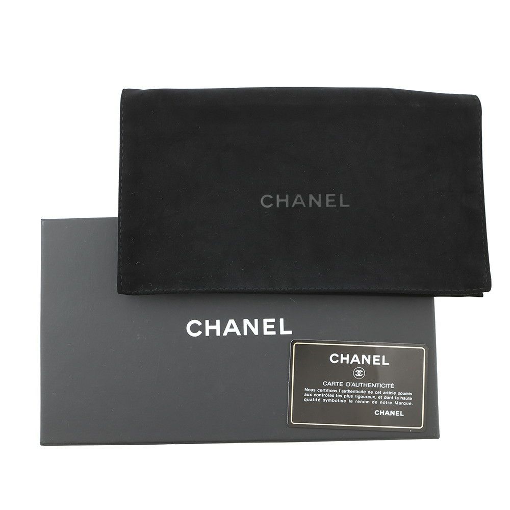 シャネル 長財布 マトラッセ クラシック ロング ジップ ウォレット ココマーク キャビアスキン A50097 CHANEL 黒