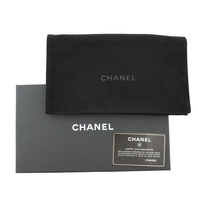 シャネル 長財布 マトラッセ クラシック ロング ジップ ウォレット ココマーク キャビアスキン A50097 CHANEL 黒