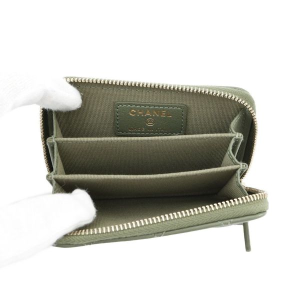 シャネル コインケース マトラッセ ココマーク ラムスキン AP0216 CHANEL 財布