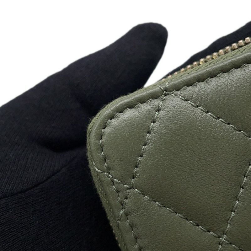 シャネル コインケース マトラッセ ココマーク ラムスキン AP0216 CHANEL 財布