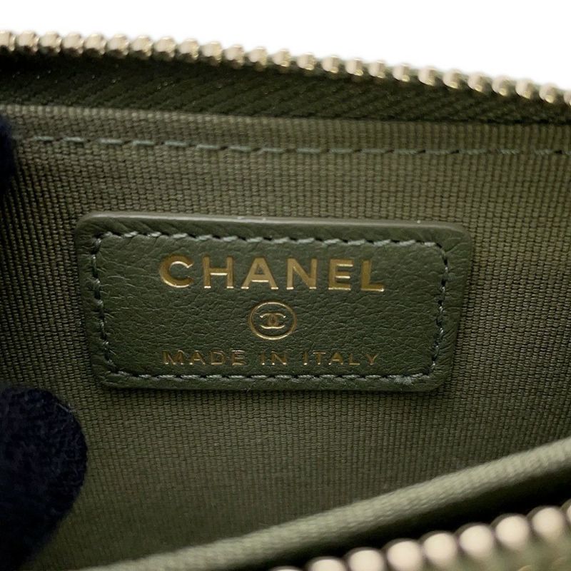 シャネル コインケース マトラッセ ココマーク ラムスキン AP0216 CHANEL 財布