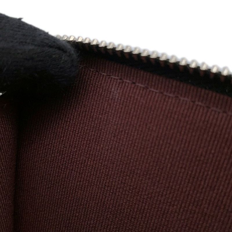 シャネル コインケース マトラッセ ココマーク キャビアスキン AP3179 フラグメント カードケース 黒