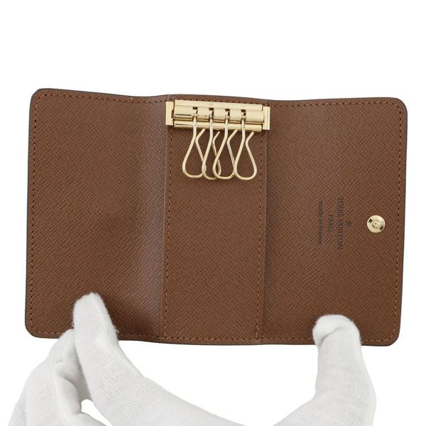 ルイヴィトン キーケース モノグラム 4連キーケース ミュルティクレ4 M69517 LOUIS VUITTON キーリング
