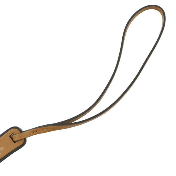 エルメス バッグチャーム オラン・ナノ エトゥープ/ナチュラルサブレ/ブラック エプソン HERMES チャーム