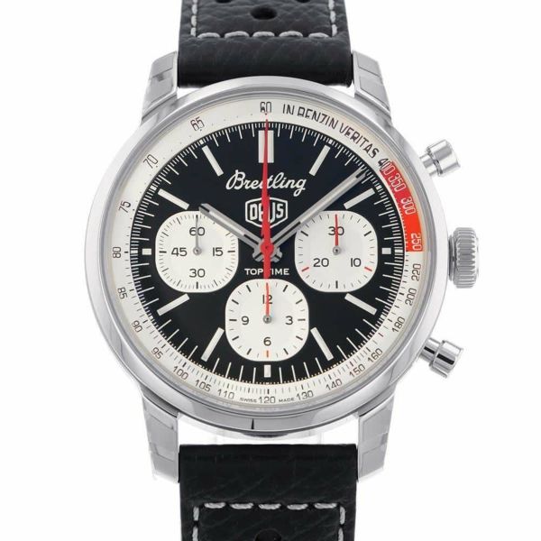 ブライトリング トップタイム B01 デウス AB01765A1B1X1 BREITLING 黒文字盤